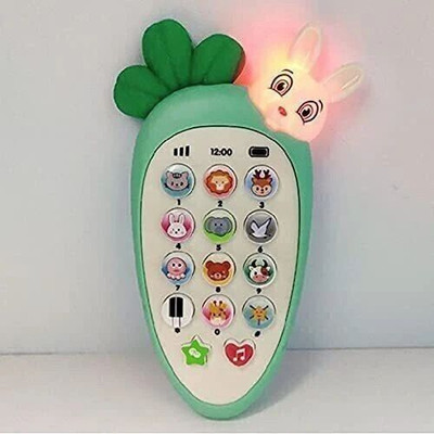 Galactic Rabbit Phone Smart Phone Mobile Phone Toy Small Phone Musical Toy multicolor(Multicolor)