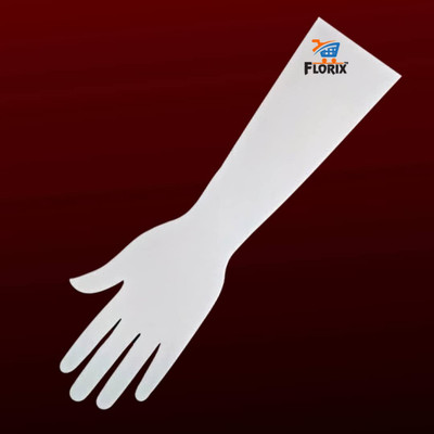 FLORIX Imported Acrylic Hand For Mehndi Practice-Pack of 1(WHITE)