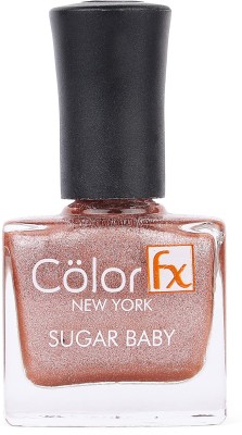 Color Fx Shimmery Matt, Nail Enamel, Peach Gel Like Finish, Non-Toxic, Non Yellowing Peach