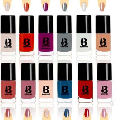 Banetion 12-ENDRIA-10 Multicolor(Pack of 12)