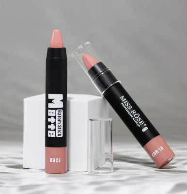MISS ROSE Matte Batom Stick | Long Lasting, Waterproof Lipstick (Pack of 1)(coral, 2.5 ml)