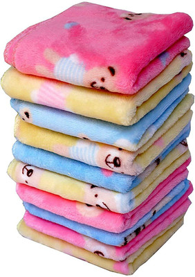 Dcreations Teady Bear Print Kid's Hankey Handkerchief Women Soft Cotton Hankies Ladies hanky set for women [