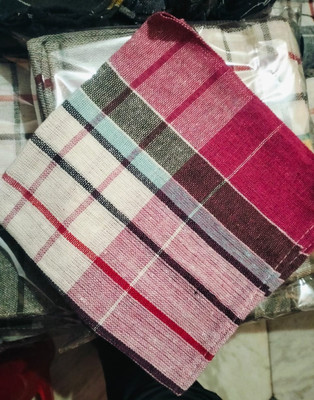 Ninki Fresh Cleaning Machine Washable Multipurpose Cotton Checked Kitchen Towels Multicolor Cloth Napkins(6 Sheets)