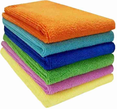 Hitvik Car Microfiber Cleaning Cloth Wet and Dry Microfiber Cleaning Cloth(6 Units)