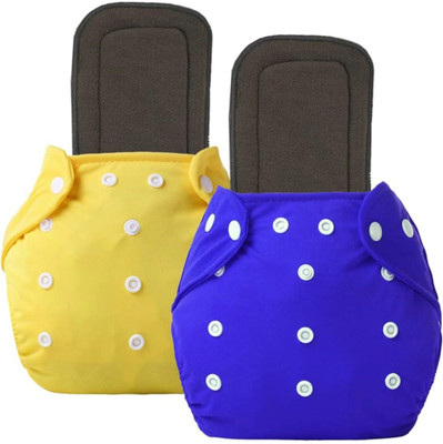 Profecto CARE FOUR IN ONE DAILY USE 2 CLOTH DIAPER AND 2 INSERT PAD