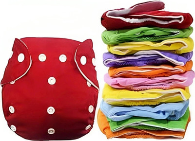 Profecto Reusable/Washable 1 Cotton Cloth Diaper For Babies