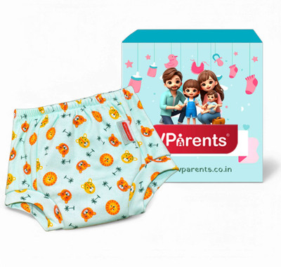 VParents Underwear for Baby 3Layer Padded PottyTraining Diaper Free Time