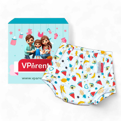 VParents Underwear for Baby 3Layer Padded PottyTraining Diaper Free Time