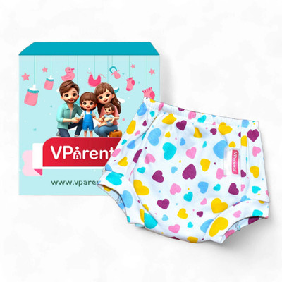 VParents Underwear for Baby 3Layer Padded PottyTraining Diaper Free Time