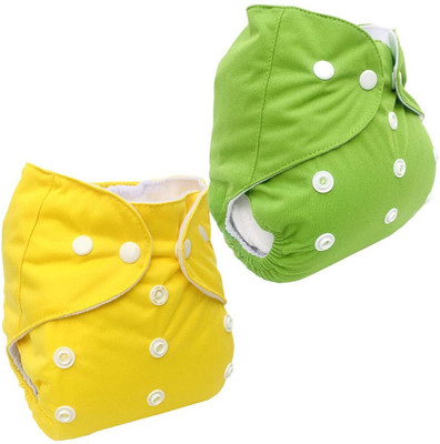 MOONKISS Premium Reusable Cloth Baby Diaper–Washable, Adjustable–Soft & Leak-Proof Fabric