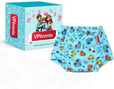 VParents Underwear for Baby 3Layer Padded PottyTraining Diaper Free Time