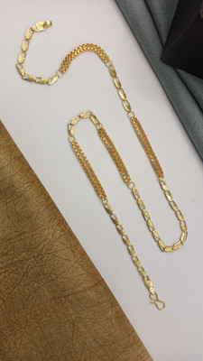 JIPPA a beyutiful chain for male and female Gold-plated Plated Metal Chain