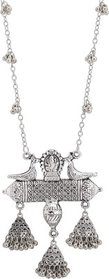 URBANELA Oxidised Silver Silver Jewellery Set(Pack of 1)