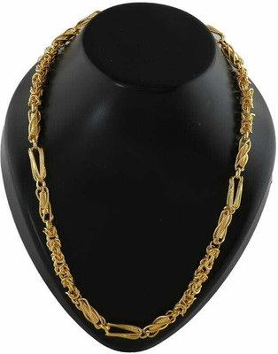 LASAVAMON New style new year gold chain for man and boy Gold-plated Plated Alloy Chain Set