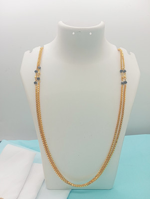 JIPPA JIPPA gold plated fancy necklace chain for mens and boys Gold-plated Plated Metal Chain