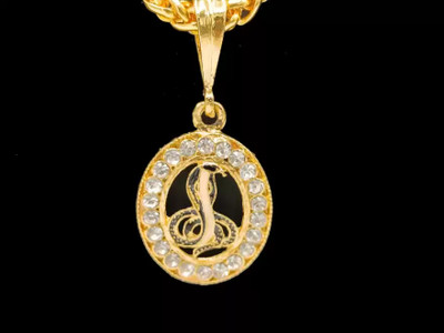 OFBOSMI New style new year gold PENDANT chain for man and boy Gold-plated Cubic Zirconia Brass Pendant