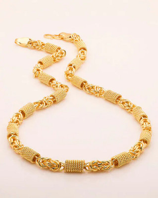 VRIDAANN Gold-plated Plated Brass, Alloy Chain