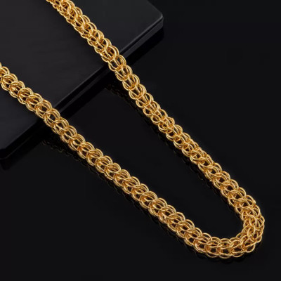 OFBOSMI New style new year gold chain for man and boy Gold-plated Plated Copper Chain
