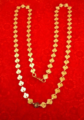 manohar Size 21 inch Gold-plated Plated Brass Chain