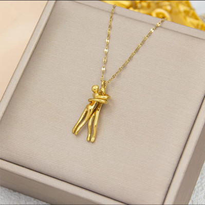 alinora jewels HGPND-GOLD-001 Gold-plated Stainless Steel Locket