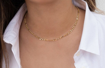 zoomi fashion fg164 Gold-plated Plated Brass Chain