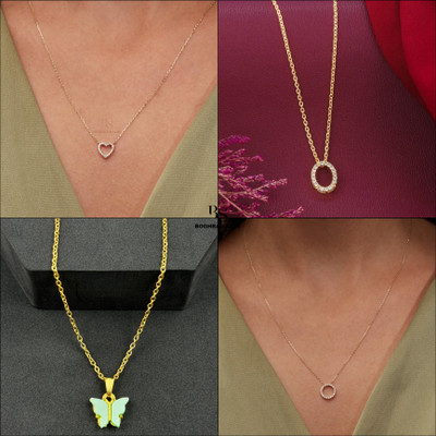 BOGHRA SALES Gold-plated Pearl, Diamond, Crystal Brass, Alloy Pendant