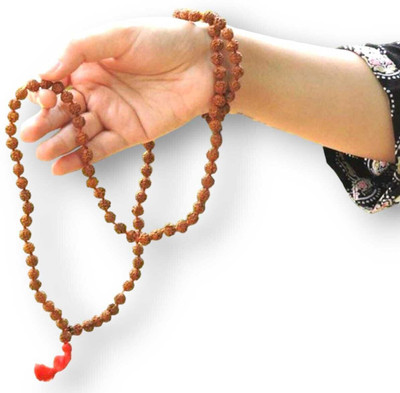 Vanishree World Original Rudraksha Bead Natural Rudra Religious Rosary Bead Rudraksha Chain