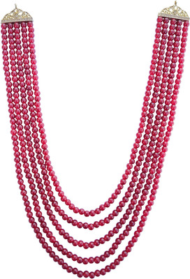 radhe creation Groom mala Pearl Mother of Pearl Necklace