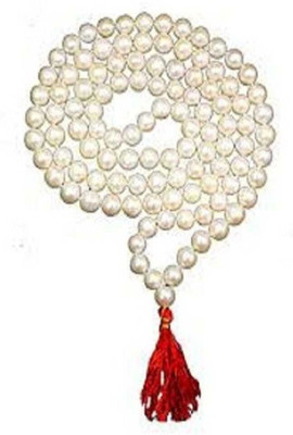 Vanishree World Pearl Mala Beads (Moti)Original Astrological Purpose and fashionable for Unisex Pearl Stone Chain
