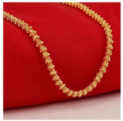 ESG Evershine Daily Wear Singhum Designer Necklace Chain for Men & Women Gold-plated Plated Brass, Copper Chain