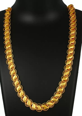 OFBOSMI Neck chain for mens and chain for boy gold plated Gold-plated Plated Alloy Chain
