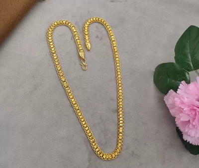 WGMONEY New style new year gold chain for man and boy Gold-plated Plated Alloy Necklace Set