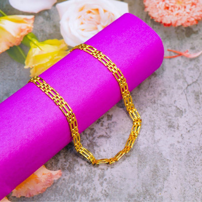 RAJAVEER IMITATION Gold-plated Plated Alloy Chain