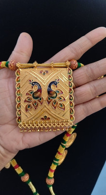 YuviKrissh Hamel Necklace For Women & Girls Gold-plated Plated Alloy Necklace