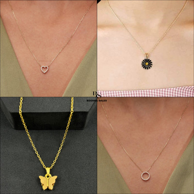 BOGHRA SALES Gold-plated Pearl, Diamond, Crystal Brass, Alloy Pendant