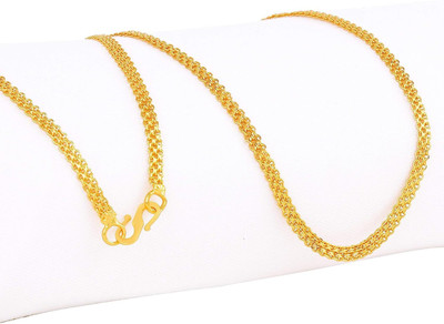 Nawab Collection Trendy Beautiful Design GlodanLight wight Ruby Gold-plated Plated Alloy Chain
