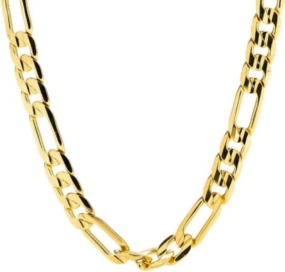 zoomi fashion figaro chain 47 Gold-plated Plated Brass Chain