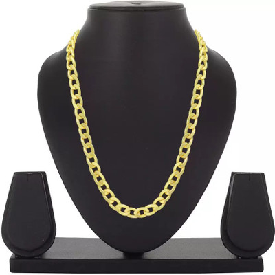 LASAVAMON New style new year gold chain for man and boy Gold-plated Plated Alloy Chain