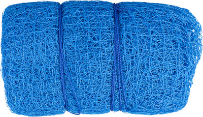 Acronet (100x10) Cricket Trainnig Net HDPE Nylon 12 Ply Thickness 88mm Mesh Size (Blue) Cricket Net(Blue)