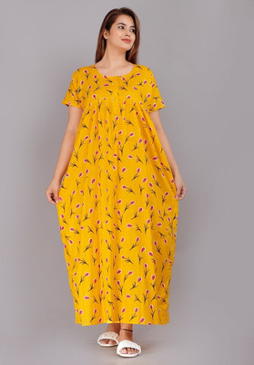 DreamBe Women Nighty(Multicolor)