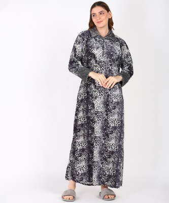 NTPY Traders Women Nighty(Black)