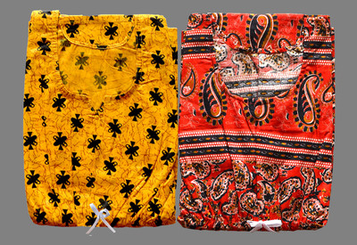 Hans Craft Women Nighty(Yellow, Red)