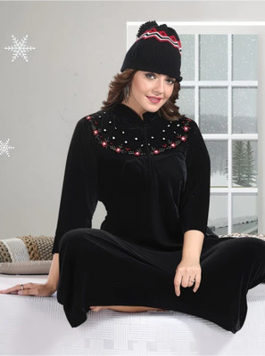 Presumir Women Nighty(Black)