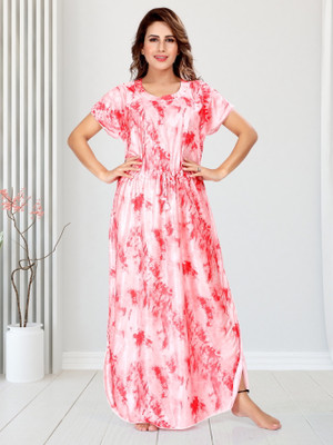 HR creation Women Nighty(Orange)