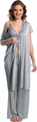 CK Collection Influent Women Nighty with Robe(Grey)