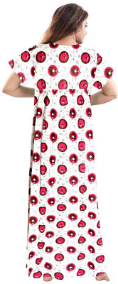 VRSU Women Nightdress(Red)