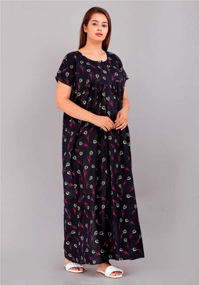 SHREE NAND CREATION Women Nighty(Multicolor)