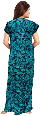 VRSU Women Nightdress(Green)