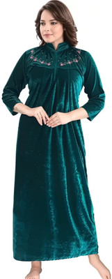 Presumir Women Nighty(Light Green)