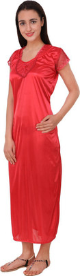 ABACADA'S GAJAB Women Nighty(Pink)
